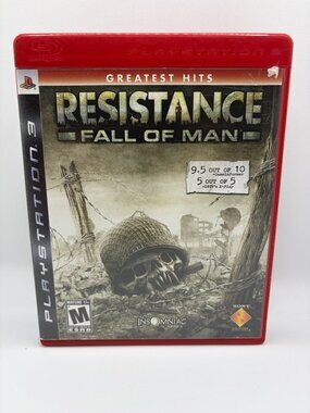 Resistance: Fall of Men (PlayStation 3 / PS3, 2006) CIB with Manual